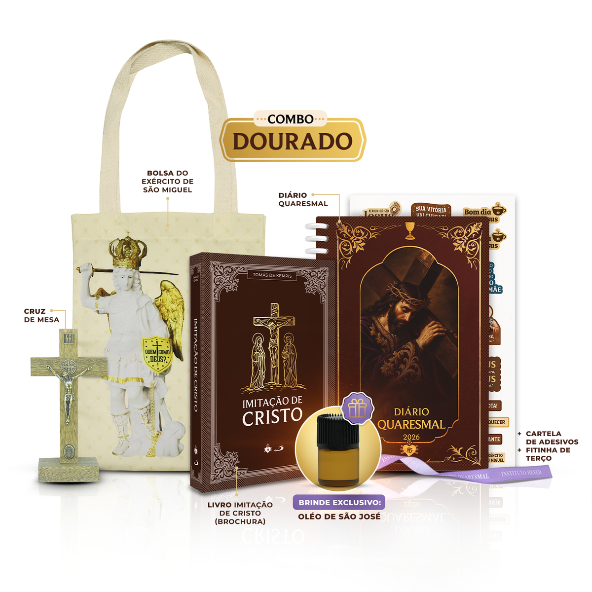Combo Dourado: Quaresma 2026